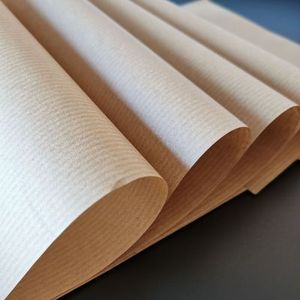Rouleau de <span class=keywords><strong>papier</strong></span> kraft côtelé de haute qualité imprimé pour l'emballage de cadeaux et de fleurs de Noël - Product Image 4