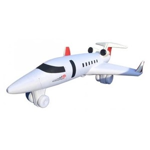 Avion gonflable géant blanc, jouet d'avion gonflable géant, ballons d'avion en PVC de dessin animé - Product Image 1