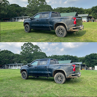 Marchepieds électriques pour Ford F-150 en alliage d'aluminium, Plug & Play OBD2, étanches IP67, anti-pincement, avec éclairage LED sportif