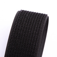 Vente en gros de ruban auto-adhésif en nylon de 25 m/rouleau, écologique, résistant à la chaleur, avec crochets et boucles sur le même côté, pour la couture