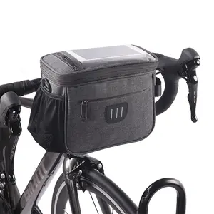 2021 جديد تصميم الدراجة حقيبة مقود الدراجة للماء حقيبة كتف s الحضرية التنقل دراجة حقيبة كتف الدراجة اكسسوارات