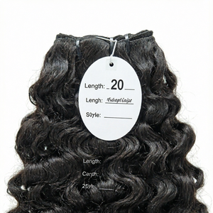 10 Paquetes de Cabello Remy Indio Camboyano Virgen de 40 Pulgadas para Tejer al por Mayor - Product Image 1