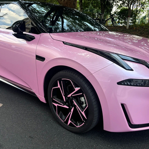 Film de protection pour voiture COOL SUN Macaroons Cherry Blossom Pink PVC, haute brillance, résistant aux UV/IR, imperméable, protège la peinture de la voiture - Product Image 2