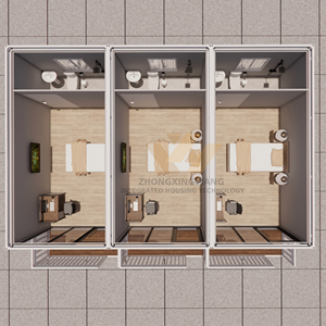 Dortoir Conteneur Préfabriqué à Assemblage Rapide, Logement Modulaire avec Salle de Bain et Éclairage, Maison Conteneur - Product Image 5