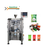 Máquina de envasado vertical de bolsitas pequeñas, embalaje automático de zumo/café/leche en polvo