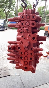Takeuchi TB135 Hydraulic <strong>Main</strong> <strong>Valve</strong> <strong>CO170</strong>-41210 Excavator Distributor <strong>Control</strong> <strong>Valve</strong> - Product Image 2