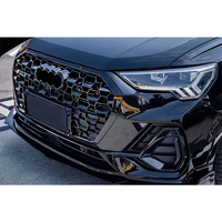 Grille RSQ3 aspect ABS noir brillant pour Audi Q3 2021 2022 2023 2024 2025 Facelift