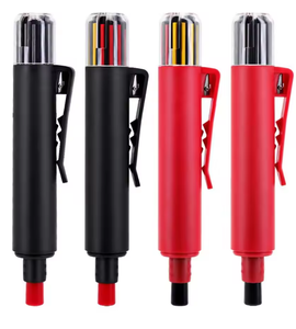 3-in-1 <b>Woodworking</b> Pen 1 Set 2.8mm Replacement Pencil Lead Rotate Out the Cores Design 12 Lead Deep Hole Lead Marking <b>Tool</b> - Product Image 1