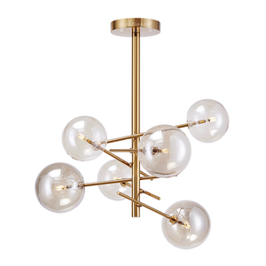 JYLIGHTING Đèn Treo Dây Hình Học Cành Thủy Tinh Trang Trí Gác Xép Phòng Ăn Đảo Nhà Bếp - Product Image 1