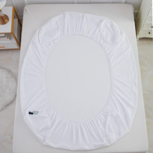 Impermeable Hospital Pareja Terry 100% Algodón Colchón Protector Cubierta Antipolvo Ácaros Anti-bacterias Protección 200TC Hilo - Product Image 6