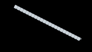 Collar de cadena cubana Hip Hop de 8mm y 10mm personalizado, Plata de Ley 925, chapado en oro, diamantes cultivados en laboratorio, joyería helada para fiesta - Product Image 4