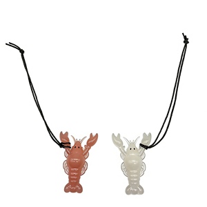 จี้รูปสัตว์เปลี่ยนสีตามอุณหภูมิ น่ารัก รูปเป็ด/<span class=keywords><strong>ปลา</strong></span>คาร์<span class=keywords><strong>ฟ</strong></span>/ไก่/กุ้งมังกร สำหรับใส่กับสร้อย - Product Image 5