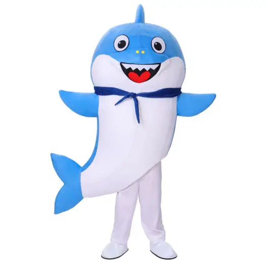 Custom Dolphin Doll Mascot Costume Animal Cartoon Mascot Costume For Party