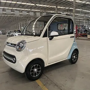 2024 mobil kecepatan rendah aluminium Chassis 2 + 2 Seater listrik Golf Cart 4kw Motor elektronik LSV