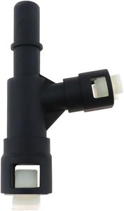 Connecteur en T pour tuyau d'entrée de chauffage HVAC en ABS noir pour Cadillac Escalade Chevy Tahoe GMC Yukon Hummer H2 - Product Image 2