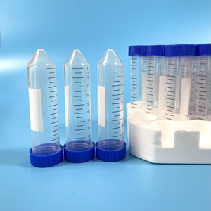 50ml Centrifugeuse <span class=keywords><strong>Tube</strong></span> Laboratoire PP Fond Conique Sang pour Test Collection Tubes Noir Bleu Bas Prix 1 An de Garantie - Product Image 3