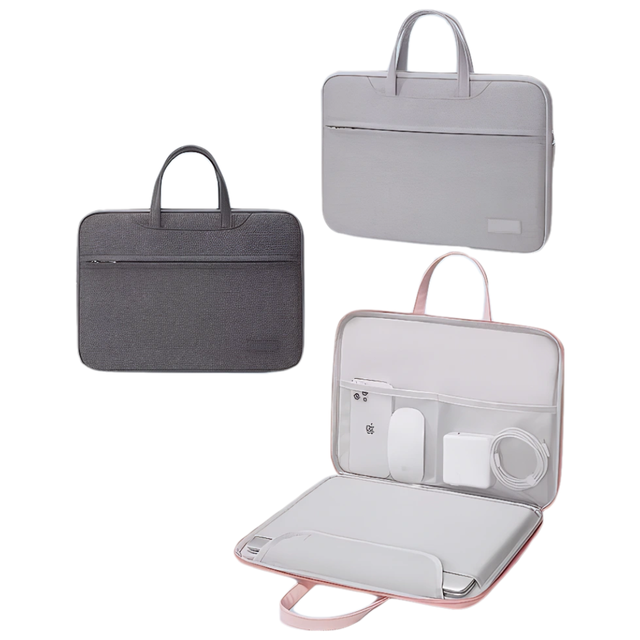 Laptop Sleeve and Tablet Case Sleek Design Durable Waterproof Business Casual or School Use