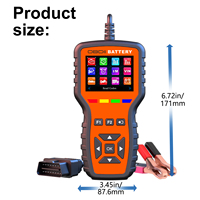 Herramienta de Diagnóstico para Automóviles K2PRO 2 en 1, Escáner OBD2, Lector de Códigos de Error del Motor y Probador de Voltaje de Batería del Vehículo
