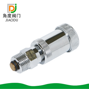 Vanne de purge d'air en laiton Myloni JD3003, vanne d'évacuation unidirectionnelle pour tuyau d'eau, vanne d'angle à passage direct - Product Image 4