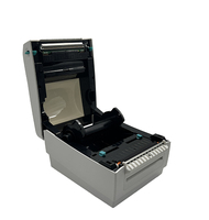 Imprimante d'étiquettes autocollantes 110mm USB + Bluetooth + Ethernet + WIFi Imprimante d'étiquettes d'expédition thermique Machine d'impression de bureau