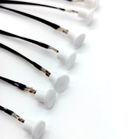 600 ° Sensor Suhu Platinum Tahan Suhu Tinggi PT100/PT1000 dengan Paket Keramik