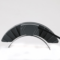 Lampe LED Courbe Ondulée en Forme de Croissant 6W Étanche IP65 pour Extérieur, Éclairage de Toit en Tuiles et Paysage