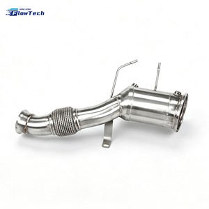 High Performance for BMW B58 X5 X6 735 740 3.0T Downpipe with OPF High Flow Stainless Steel Turbocharger Exhaust Pipe <b>polishing</b> - Product Image 1