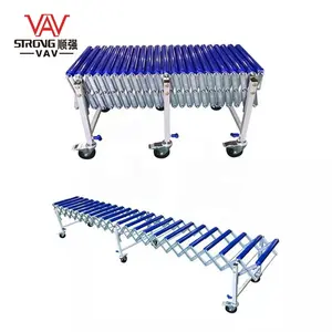 Hot Sale 2023 Unpowered Gravity ABS Loading And Unloading Wheel Conveyor Roller Conveyor Manufacturing