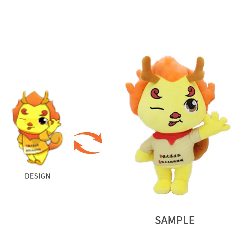 Custom Made Soft Animals Small Bear Stuffed Custom Anime Plush Doll Toys