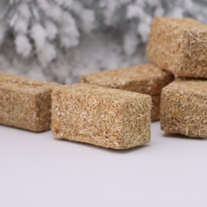 6 buah kotak Mini alami Hay Bale jerami Bale blok rumah boneka taman pertanian pesta Thanksgiving musim gugur PhotoProp - Product Image 6