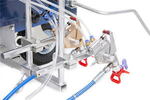 Machine de marquage routier automatique à pulvérisation de peinture liquide froide Yanfeng PT-200AT pour parkings - Product Image 2