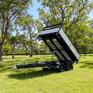 Remolque de Plataforma Plana de Aluminio Ligero Todoterreno, Neumáticos para Todo Terreno, Remolque de <span class=keywords><strong>Camping</strong></span> Resistente - Product Image 3