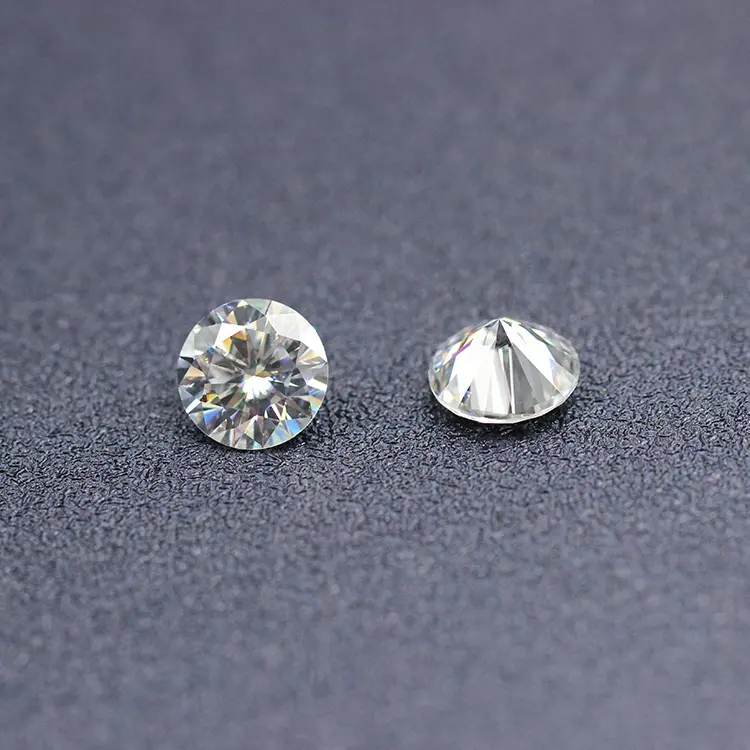 Hot Sale runde Form Mini GRA Zertifikat VVS1 5,0mm lose MOISSAN ITE weißen Stein Diamant Edelsteine