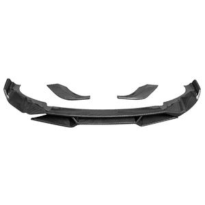 Style OEM 3 pièces séparateur de lèvre avant en fibre de carbone pour <span class=keywords><strong>BMW</strong></span> X3 G01 LCI <span class=keywords><strong>M</strong></span> - Product Image 3