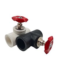Katup Pengaman PPR Besi Cor Bonnet Hot-melt PE Switch 1/2 Inch 20-110 Pipa Plumbing Konektor Suplai Air Keran Air OEM