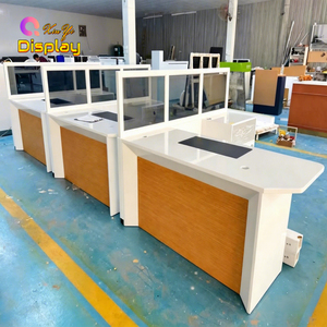 Mostrador de Recepción Personalizado de la Marca XINYI, Resistente y Ecológico, para Cajero de Banco y Estación de Enfermería de Hospital - Product Image 1