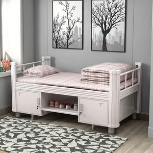 <span class=keywords><strong>Lit</strong></span> <span class=keywords><strong>superposé</strong></span> <span class=keywords><strong>en</strong></span> métal pour dortoir, pas cher, pour chambre d'école, <span class=keywords><strong>avec</strong></span> <span class=keywords><strong>lit</strong></span> mezzanine pleine grandeur - Product Image 1