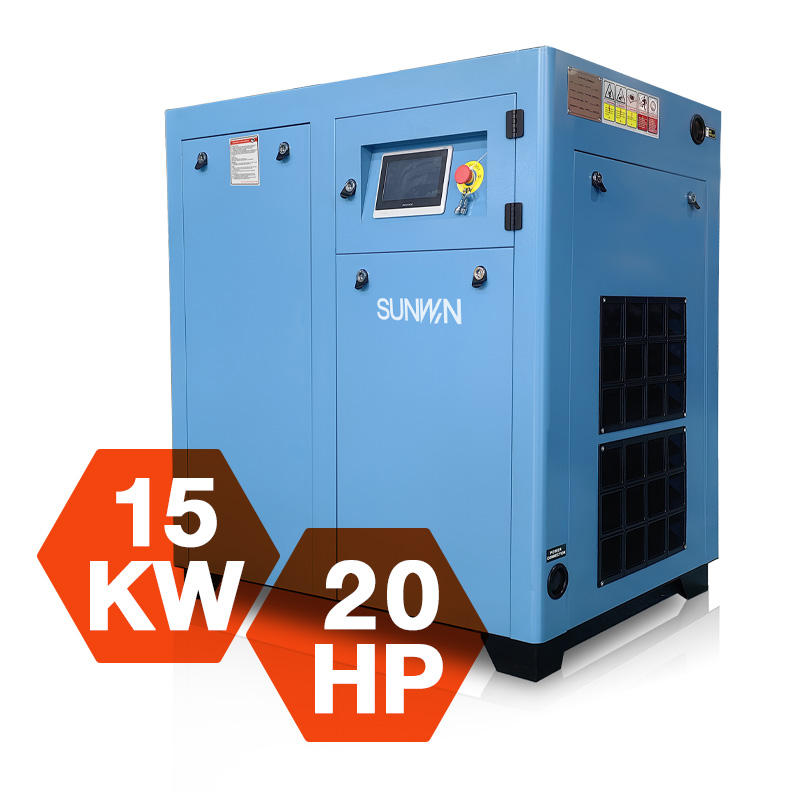 30Hp Two Stage Compressor Air/Water Cooling Ac Power Industrial Rotary ...