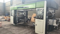 Machine de laminage automatique économique sans solvant, à entraînement électrique, pour l'emballage de films plastiques et de feuilles métalliques pour applications alimentaires