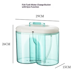 Bomba de Agua Eléctrica NiuNiu para Mascotas, Dispositivo y Cubeta para Cambio de Agua de Acuario Sincronizado con Función de Limpieza - Product Image 6