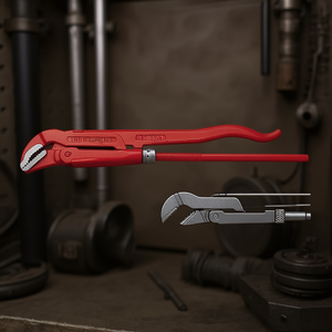 Clé à molette réglable 311 N Longueur L Manche rouge Pour utilisation en plomberie et en mécanique - Product Image 3