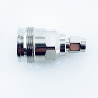 Conector Coaxial RF 4,3-10 hembra a SMA macho, adaptador para comunicación, bajo PIM, proveedor Chino