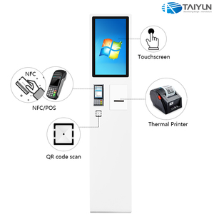 Chiosco Self-Service con Schermo Touch da 21,5 Pollici per Check-in Automatico in Hotel - Product Image 4