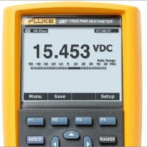 Multimètre numérique Fluke 287C True RMS avec enregistrement des données et fonctions Min/Max pour les mesures électriques - Product Image 4