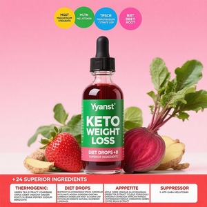 Suplemento Dietético Keto en Gotas de Marca Privada para Adultos, Aumenta la Energía, Controla el Apetito, Quemador de Grasa, Garcinia - Product Image 3