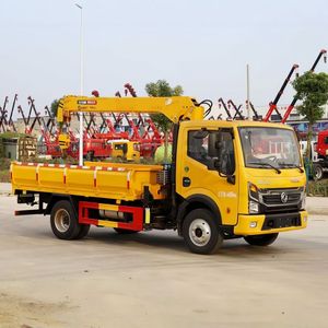 รถบรรทุกขนาดเล็ก DFAC 4 ตัน พร้อมเครนยก 4x2 รถดัมพ์ขนาดเล็กพร้อมเครน ขาย - Product Image 4