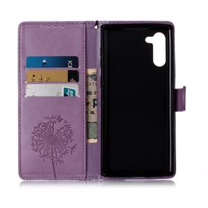 ซองหนังสำหรับ Samsung Galaxy <span class=keywords><strong>Note10</strong></span> หมายเหตุ 10 Pro ดอกไม้ผีเสื้อ TPU + กระเป๋าสตางค์หนัง COVER Coque - Product Image 4