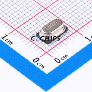 S47SMD9.84375M10PF10R30B3 Crystal (Passive) HC-49S-SMD-2P-Mini Crystal Oscillator 9.84375MHz 10ppm 10pF 30ppm - Product Image 1