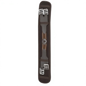 Silla de montar inglesa sin arco de cuero estilo Freemax marrón, ligera, duradera, con asiento acolchado suave y cómoda para resistencia. - Product Image 6
