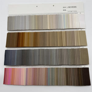 1.4 मिमी मोटी पोरासिन बारगो बनावट सिंथेटिक चमड़े के कपड़े बैग कृत्रिम चमड़े के फर बनावट - Product Image 3